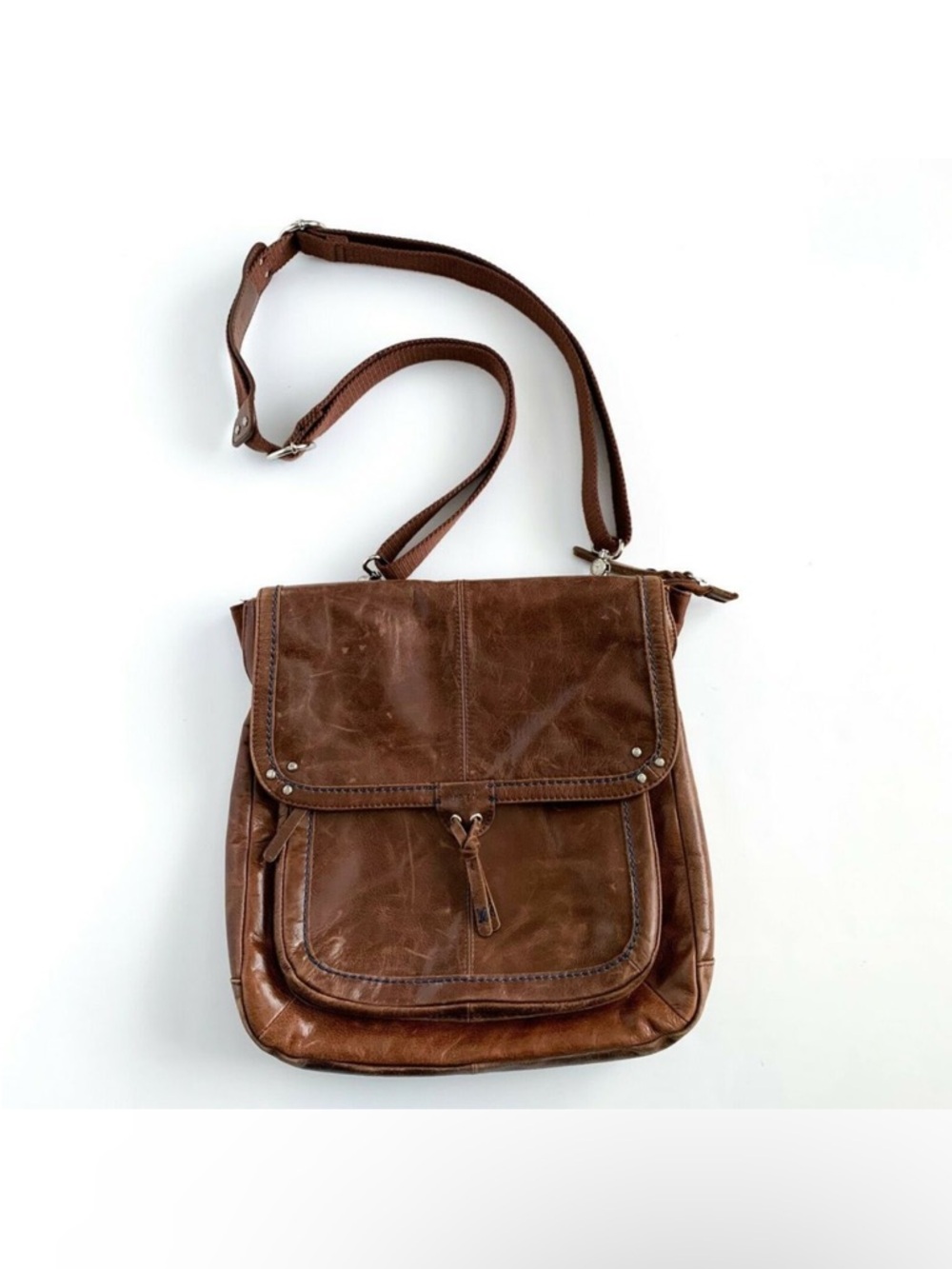 The Sak Ventura Leather Crossbody Backpack Hobo